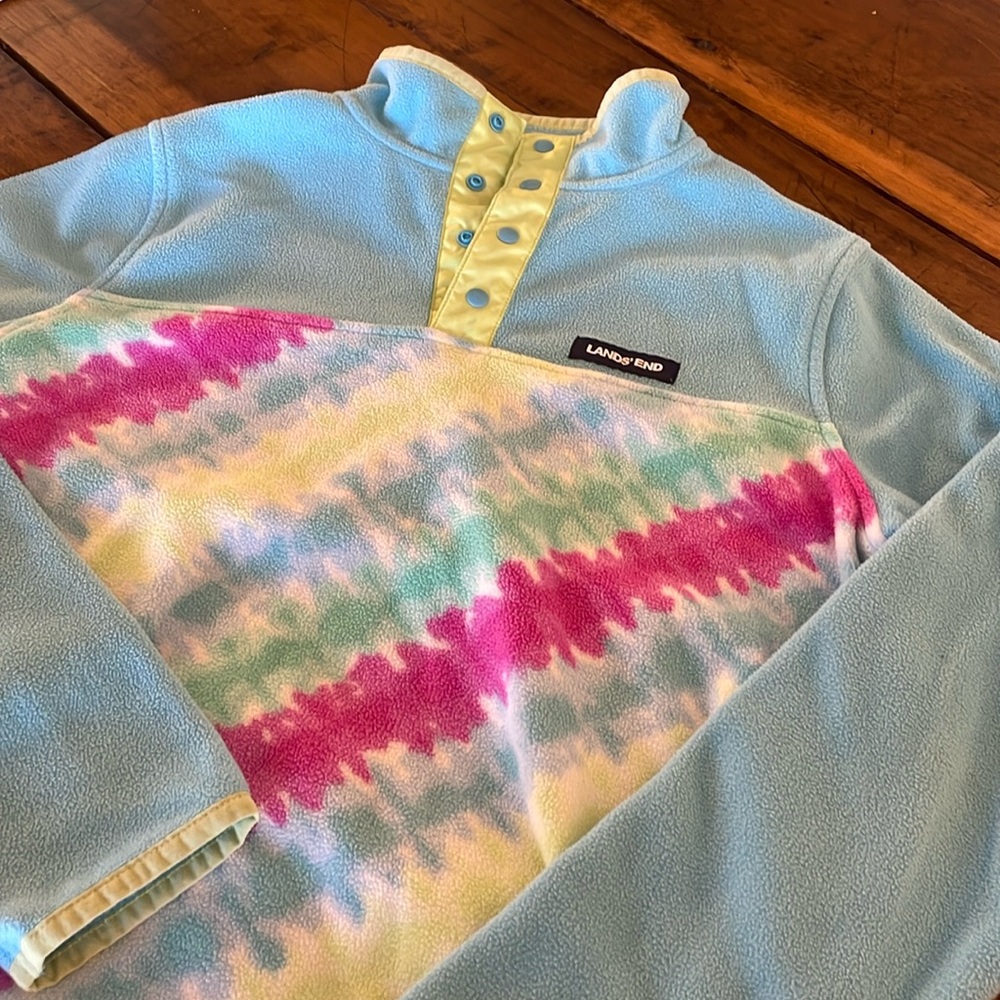 Girls’ quarter snap fleece